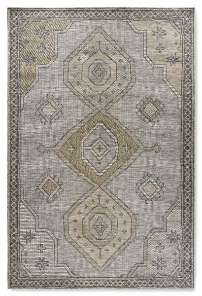 Villeroy & Boch, Kusový koberec Villeroy & Boch 106079 Brown – na ven i na doma, 155x230, hnědá, chodba / předsíň