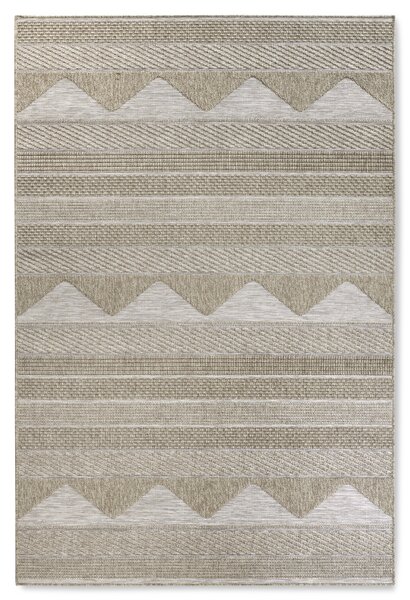 Villeroy & Boch, Kusový koberec Villeroy & Boch 106080 Brown – na ven i na doma, 155x230, hnědá, chodba / předsíň