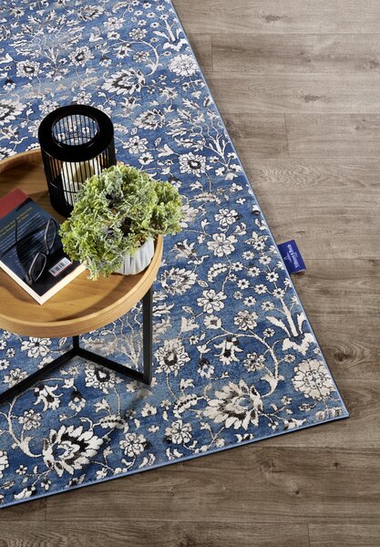 Villeroy & Boch, Kusový koberec Villeroy & Boch 106119 Blue, Cream, 120x170, modrá, ložnice