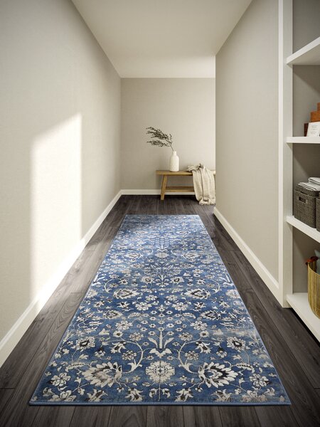 Villeroy & Boch, Běhoun Villeroy & Boch 106119 Blue, Cream, 80x240, modrá, ložnice