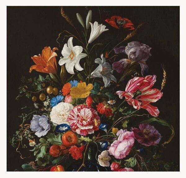 Samolepící tapeta Golden Age Flowers V