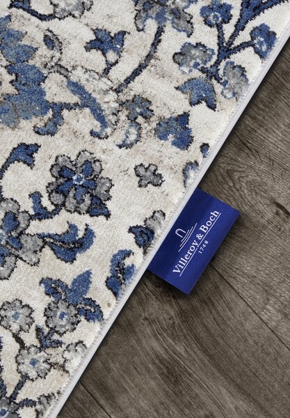 Villeroy & Boch Kusový koberec 106120 Cream, Blue, 120x170, modrá, ložnice