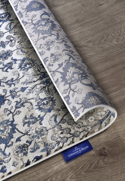 Villeroy & Boch Kusový koberec 106120 Cream, Blue, 120x170, modrá, ložnice