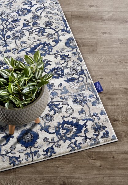 Villeroy & Boch, Běhoun Villeroy & Boch 106120 Cream, Blue, 80x240, modrá, ložnice