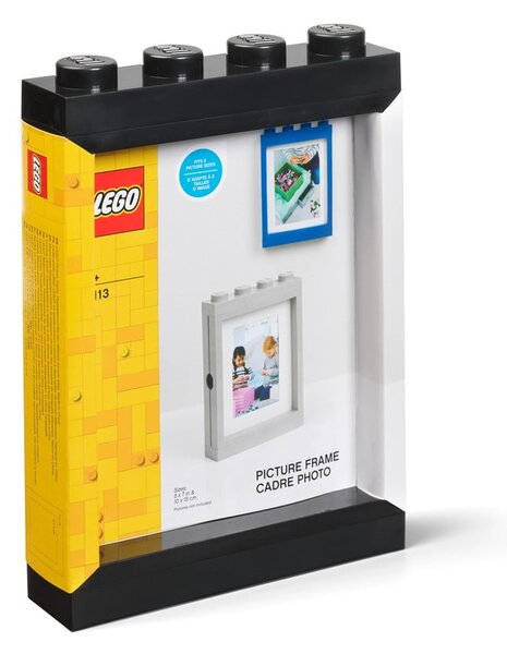 Černý rámeček na fotku LEGO®, 19,3 x 26,8 cm