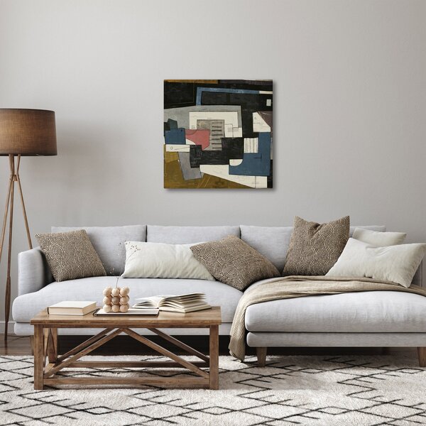 Obraz - Abstrakce, kubismus (30x30 cm)