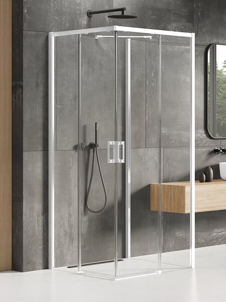 New Trendy Prime White sprchový kout obdélníkový 80x80 cm K1089