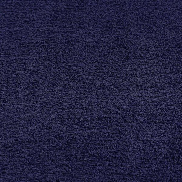 Saunové osušky FROGN 10 ks tmavě modré 80x200 cm 360 g/m² 136793