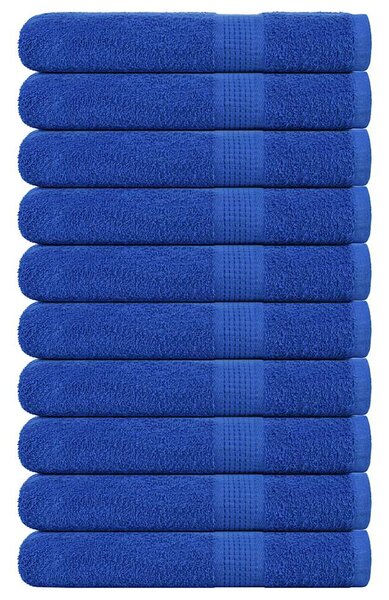 Saunové osušky FROGN 10 ks modré 80x200 cm 360 g/m² 136721