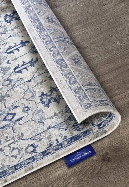 Villeroy & Boch, Kusový koberec Villeroy & Boch 106121 Cream, Blue, 120x170, modrá, ložnice