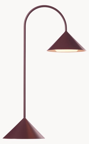 Přenosná exteriérová stolní LED lampa Grasp, stmívatelná