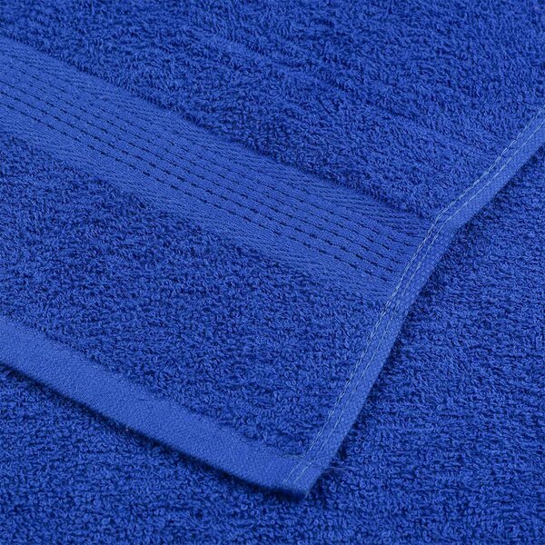 Saunové osušky FROGN 10 ks modré 80x200 cm 360 g/m² 136721