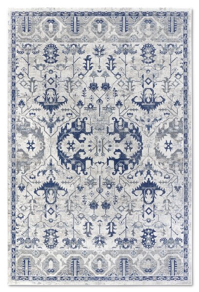 Villeroy & Boch, Kusový koberec Villeroy & Boch 106121 Cream, Blue, 120x170, modrá, ložnice