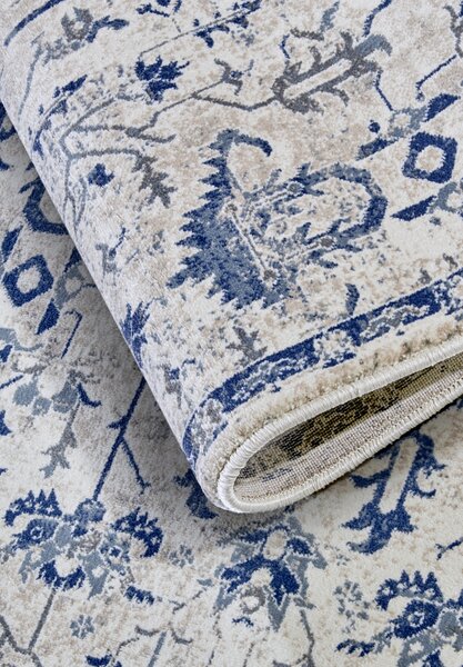Villeroy & Boch, Běhoun Villeroy & Boch 106121 Cream, Blue, 80x240, modrá, ložnice
