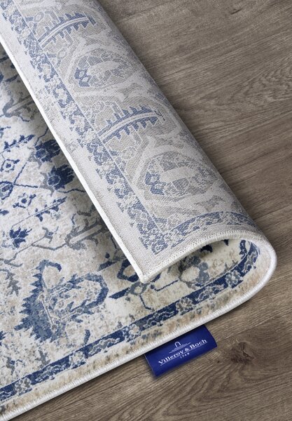 Villeroy & Boch, Běhoun Villeroy & Boch 106121 Cream, Blue, 80x240, modrá, ložnice