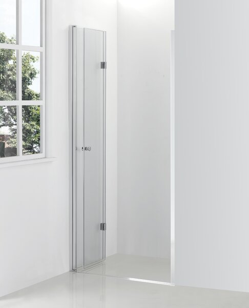 Hagser Carla sprchové dveře 90 cm skládací chrom lesk/průhledné sklo HGR40000021
