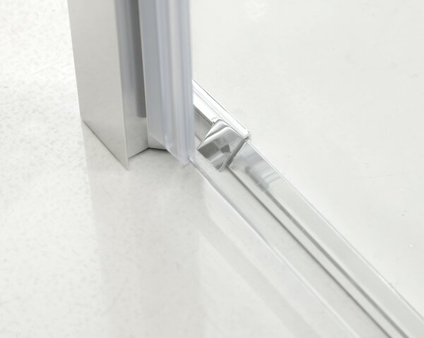 Hagser Carla sprchové dveře 90 cm skládací chrom lesk/průhledné sklo HGR40000021