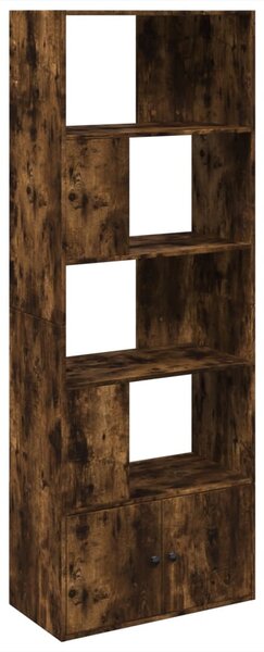 Knihovna kouřový dub 70 x 36 x 189 cm kompozitní dřevo 3295321