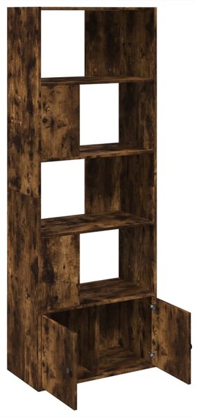 Knihovna kouřový dub 70 x 36 x 189 cm kompozitní dřevo 3295321