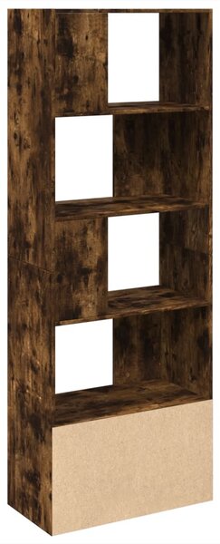 Knihovna kouřový dub 70 x 36 x 189 cm kompozitní dřevo 3295321