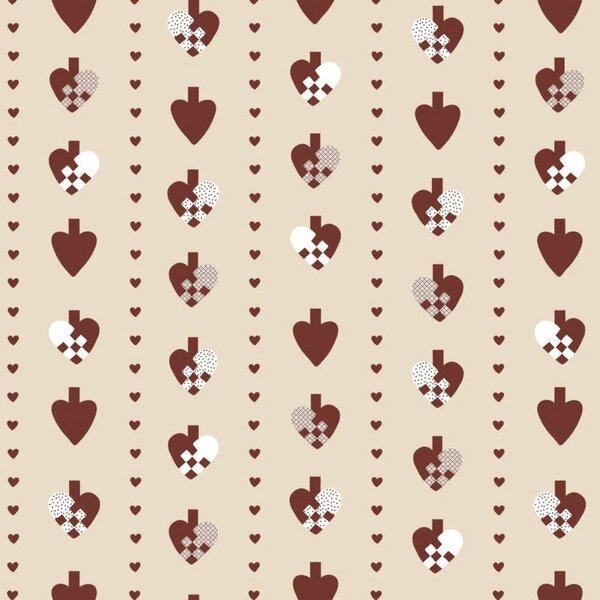 Ib Laursen Balicí papír Braided Heart - 5 m IBL317