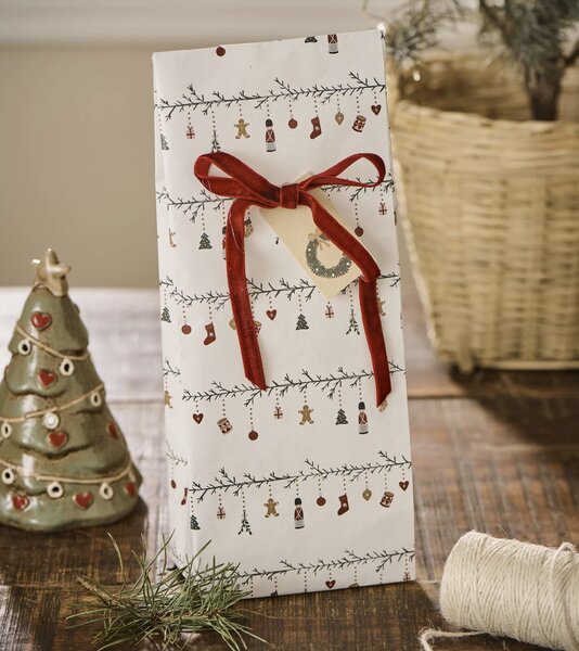 Ib Laursen Papírový sáček Christmas Garland - S IBL320