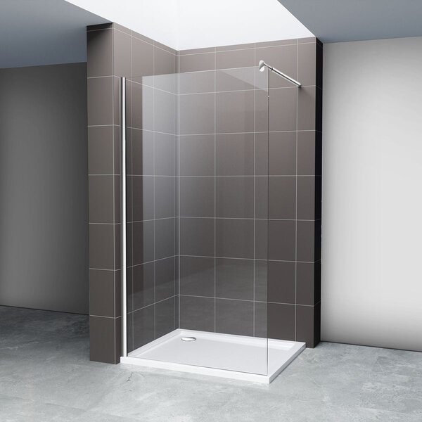 Hagser Bertina sprchová zástěna walk-in 80 cm chrom lesk/průhledné sklo HGR14000022