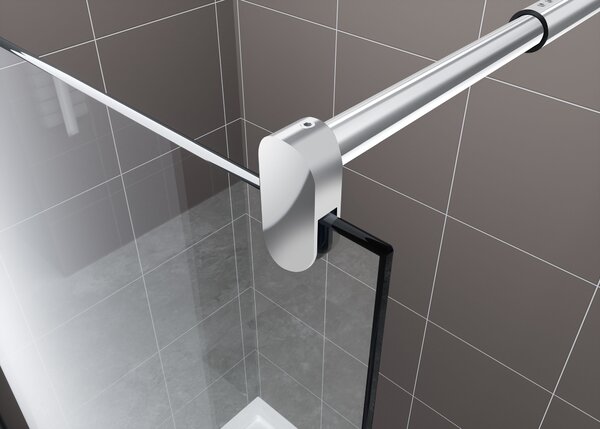 Hagser Bertina sprchová zástěna walk-in 80 cm chrom lesk/průhledné sklo HGR14000022