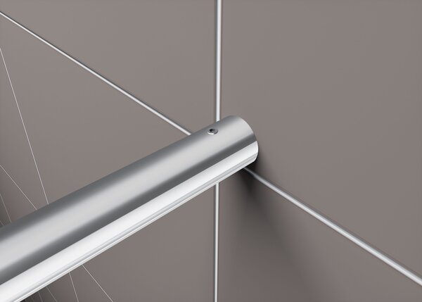 Hagser Bertina sprchová zástěna walk-in 80 cm chrom lesk/průhledné sklo HGR14000022