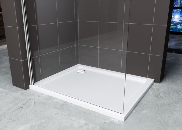 Hagser Bertina sprchová zástěna walk-in 80 cm chrom lesk/průhledné sklo HGR14000022