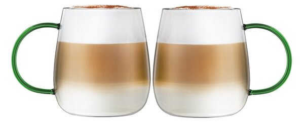 Hrnky na cappuccino v sadě 2 ks 400 ml Bolla – Vialli Design