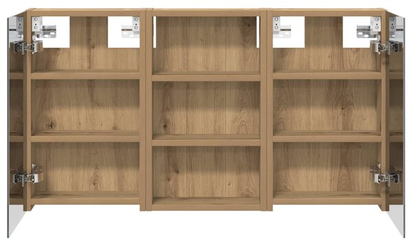 Sada koupelnových skříněk 3 ks 90 x 10,5 x 50 cm 3403671