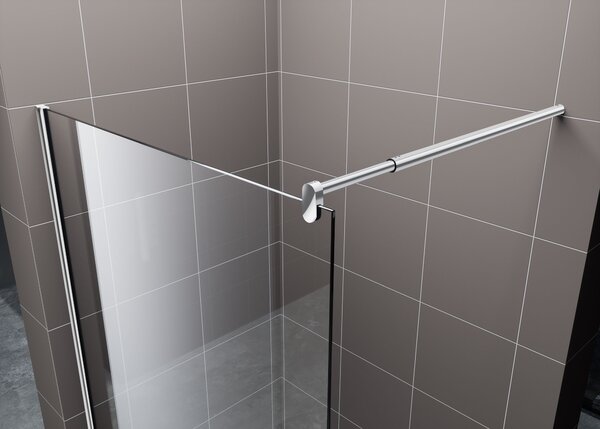 Hagser Bertina sprchová zástěna walk-in 80 cm chrom lesk/průhledné sklo HGR14000022