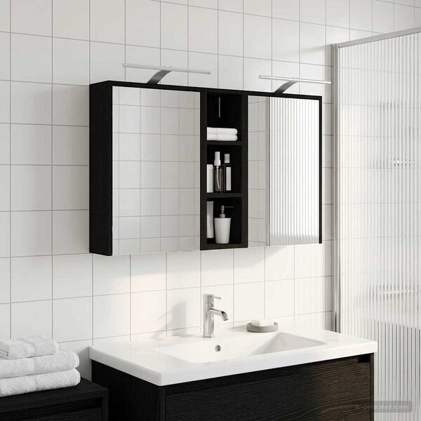 Sada koupelnových skříněk 3 ks 106 x 16 x 62,5 cm 3403801