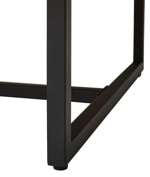 KONFERENČNÍ STOLEK, přírodní barvy, černá, dřevo, kov, kompozitní dřevo, 110/60/40 cm MID.YOU - Konferenční stolky, Online Only