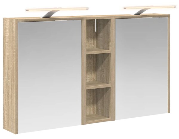 Sada koupelnových skříněk 3 ks 106 x 16 x 62,5 cm 3403802