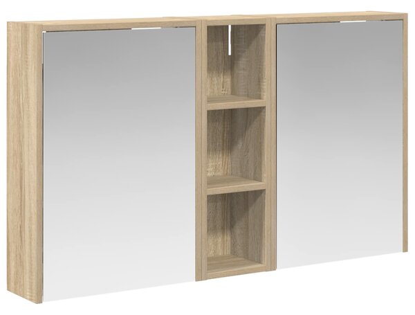 Sada koupelnových skříněk 3 ks 106 x 16 x 62,5 cm 3403794
