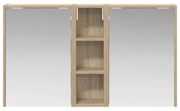 Sada koupelnových skříněk 3 ks 106 x 16 x 62,5 cm 3403794