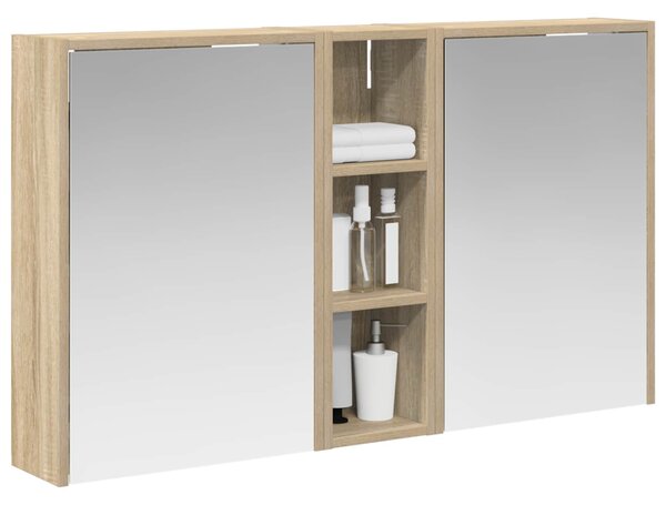 Sada koupelnových skříněk 3 ks 106 x 16 x 62,5 cm 3403794