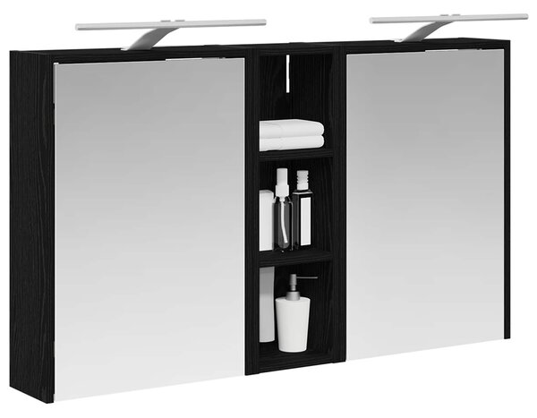 Sada koupelnových skříněk 3 ks 106 x 16 x 62,5 cm 3403801