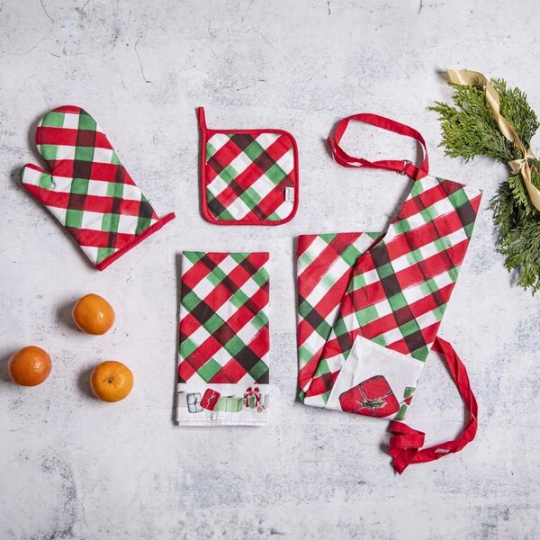 Altom Kuchyňská zástěra Xmas Gifts, 70 x 80 cm