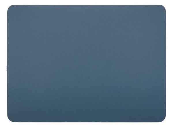 Tmavě modré prostírání z imitace kůže ZicZac Togo, 33 x 45 cm