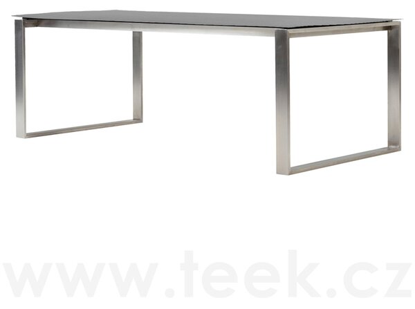 Cane-line Rám pro rozkládací jídelní stůl Edge, Cane-line, obdélníkový 210-330x100x74 cm, nerezová ocel, bez stolových desek