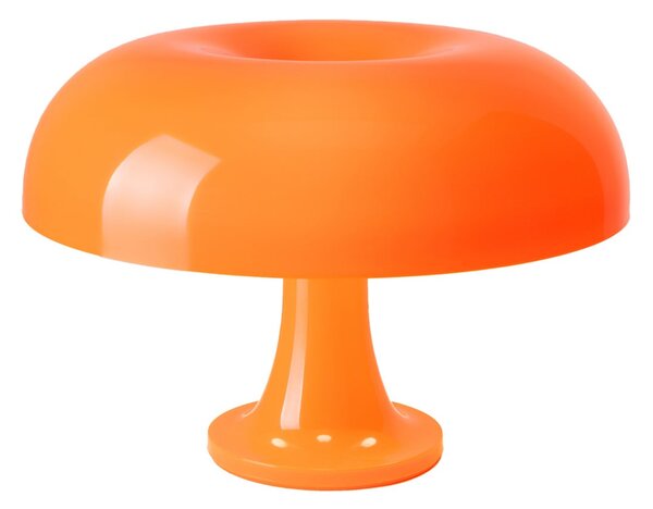 Stolní lampa Artemide, Nessino, Oranžová, Obývací pokoj, Plast, Design