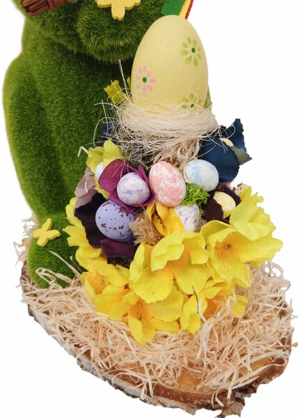 Sametový králík s pomlazkou 40cm