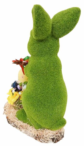Sametový králík s pomlazkou 40cm