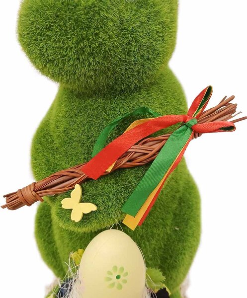 Sametový králík s pomlazkou 40cm
