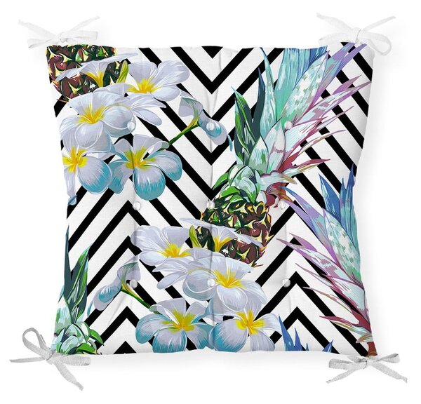 Podsedák s příměsí bavlny Minimalist Cushion Covers Pineapple, 40 x 40 cm