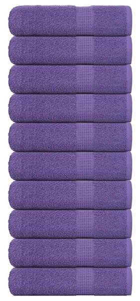 Ručníky FROGN 10 ks fialové 50x100 cm 360 g/m² 136880