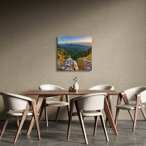 Obraz - Horská krajina (30x30 cm)